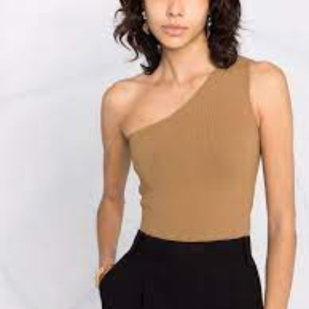 NWT VINCE. Sexy One Shoulder Knit Tank XXS - Picture 2 of 8